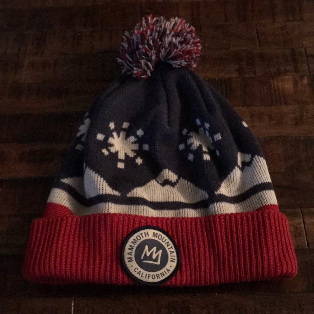 Mammoth mountain CA beanie